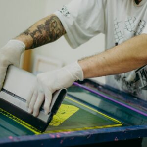 Screen-printed T-shirts (per piece)